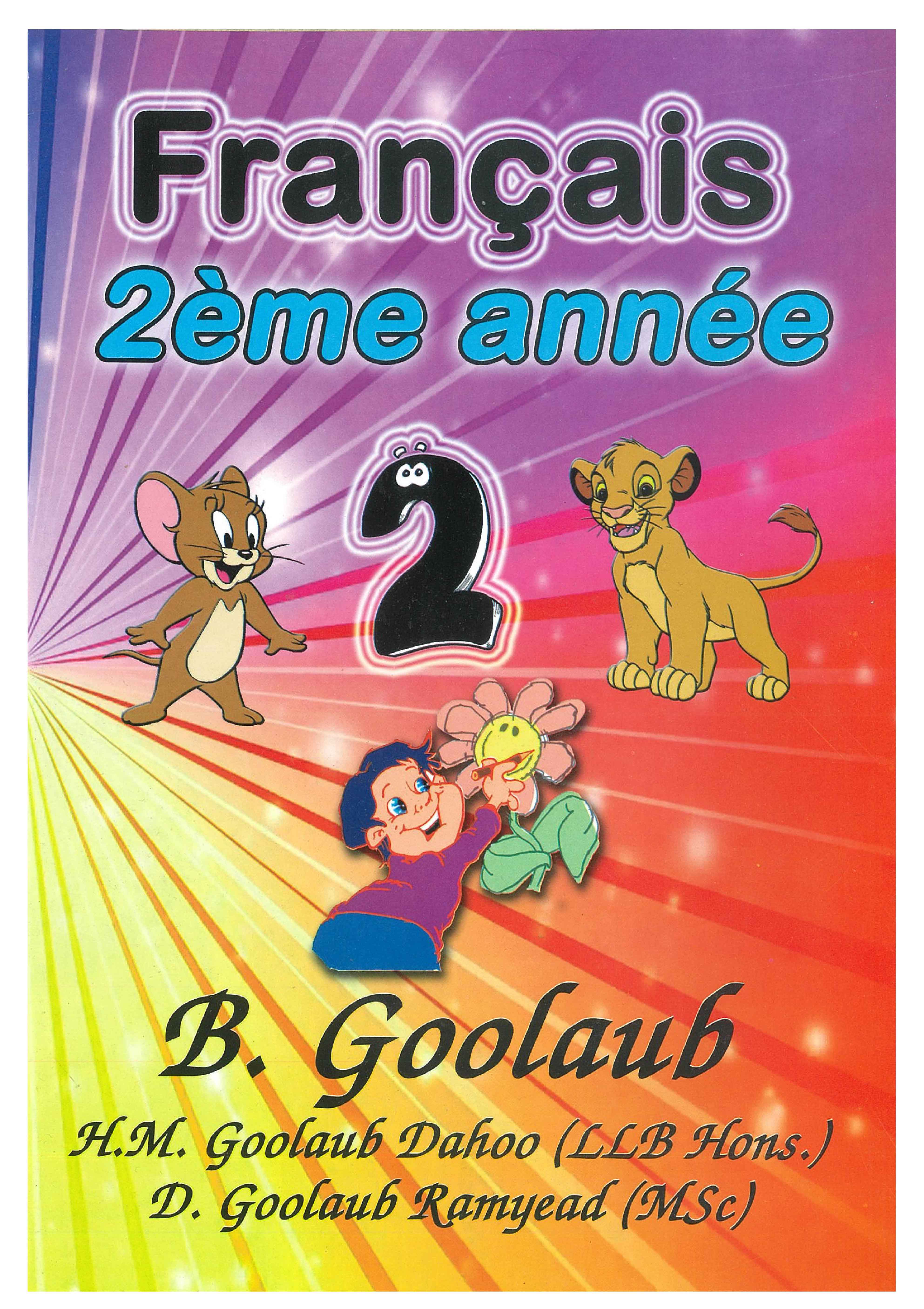 FRANCAIS 2EME ANNéE - 2019 -(GOOLAUB)